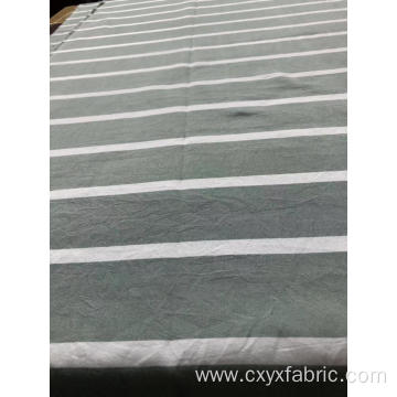 stripe yarn dyed fabric polyester for home textile